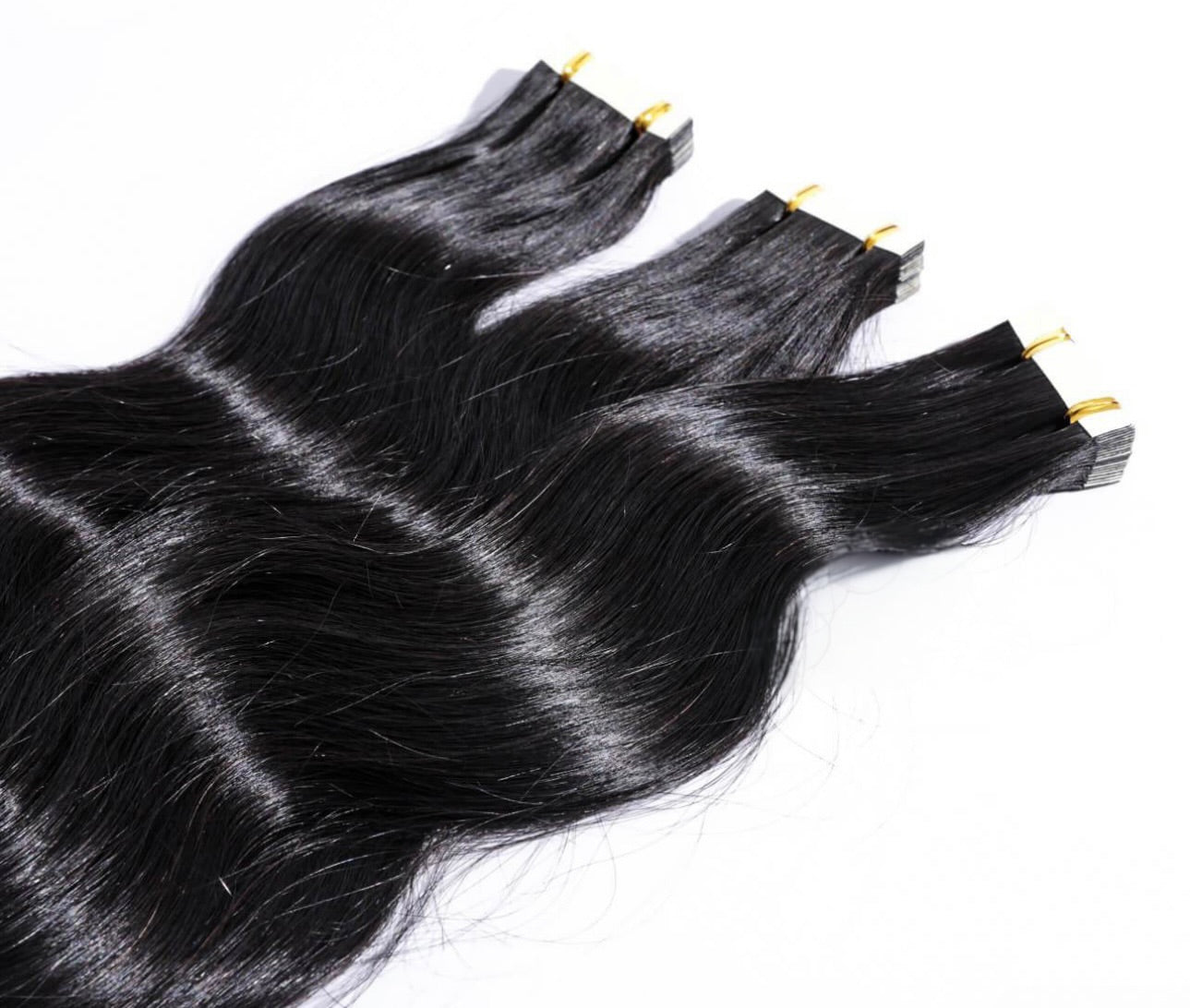 1B Bodywave Straight Tape-ins